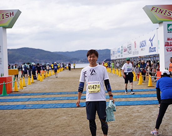 ともちん はじめてのマラソン大会